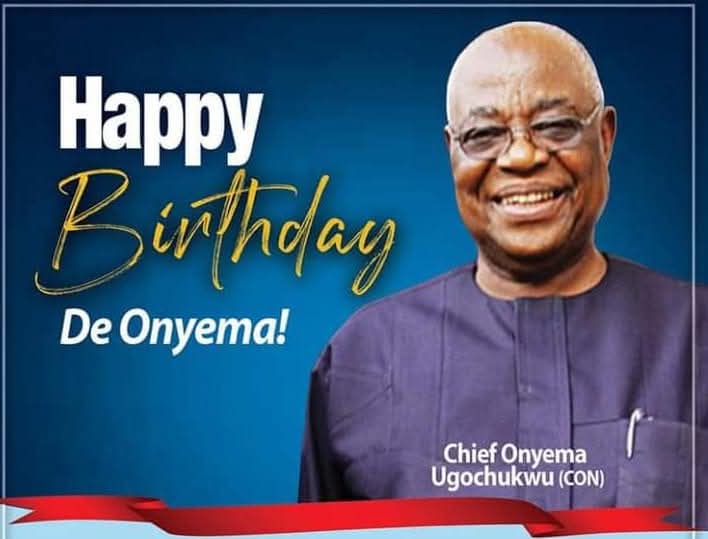 Governor Otti Greets Chief Onyema Ugochukwu At 81
