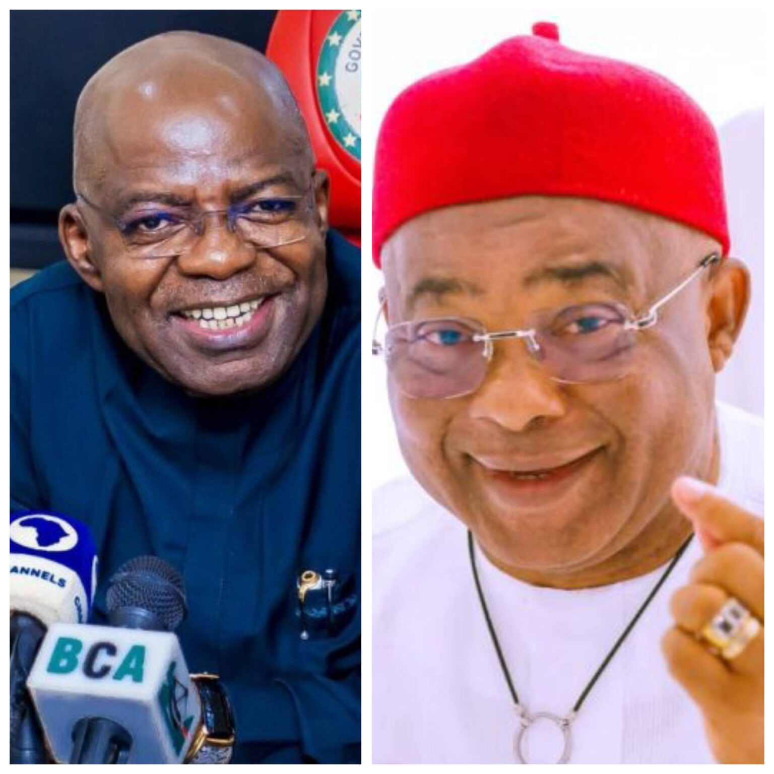 Governor Otti Celebrates Governor Hope Uzodinma at 67