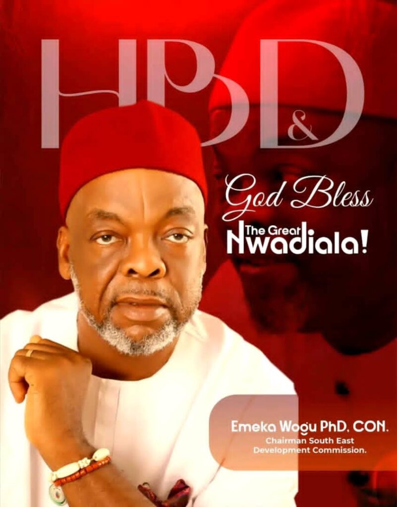 Ogah Felicitates With Emeka Wogu On His Birthday