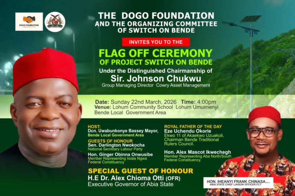 LIGHTING THE PATH TO PROGRESS: Hon. Chinasa Flags Off “SWITCH ON BENDE” Solar Light Project